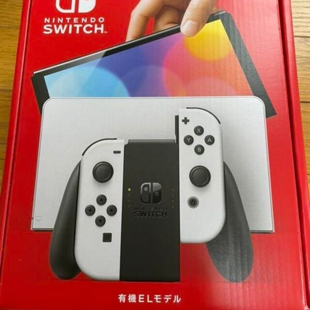 家庭用ゲーム機本体Nintendo Switch 本体　有機ELモデル　ホワイト　白 新品