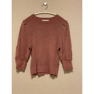 マジェスティックレゴン(MAJESTIC LEGON)のMAJESTIC LEGON マジェスティックレゴン 半袖ニット(ニット/セーター)