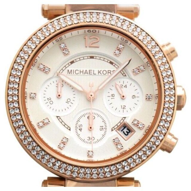 Michael Kors(マイケルコース)の☆新品☆ マイケルコース レディース腕時計 パーカー クロノグラフ レディースのファッション小物(腕時計)の商品写真