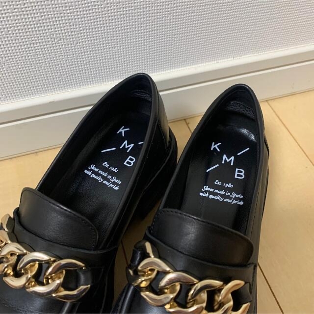 BEAUTY&YOUTH UNITED ARROWS(ビューティアンドユースユナイテッドアローズ)の<KMB>レザービッグチェーンローファー レディースの靴/シューズ(ローファー/革靴)の商品写真