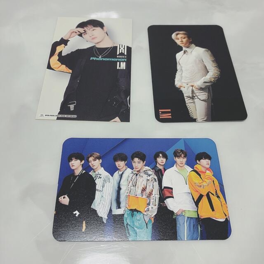 monsta x(モンスタエックス)のチャンギュン IM トレカ ステッカー モネク monsta x エンタメ/ホビーのCD(K-POP/アジア)の商品写真