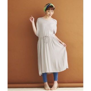 アンティローザ(Auntie Rosa)の新品◆7590円◆アンティローザホリデー 大人の休日 ロングワンピース リゾート(ロングワンピース/マキシワンピース)