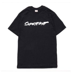 シュプリーム(Supreme)のSupreme Futura Logo Tee  ブラック　Mサイズ　中古(Tシャツ/カットソー(半袖/袖なし))