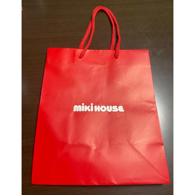 mikihouse(ミキハウス)のミキハウス　ショッパー　紙袋 レディースのバッグ(ショップ袋)の商品写真