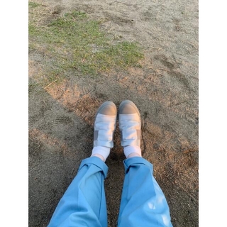 blue pants(スラックス)