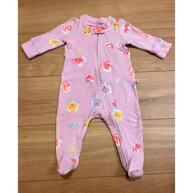 babyGAP(ベビーギャップ)のベビーギャップ　ロンパース　ピンク キッズ/ベビー/マタニティのベビー服(~85cm)(ロンパース)の商品写真