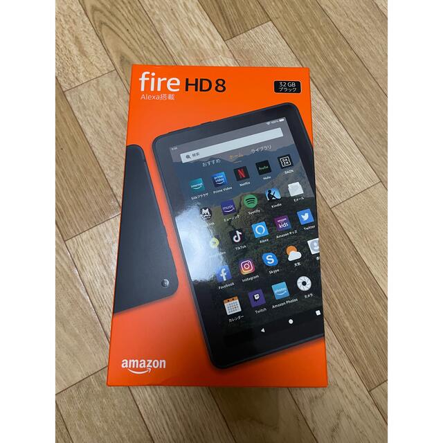 Fire HD 8 タブレット 32GB、ブラック(第6世代)