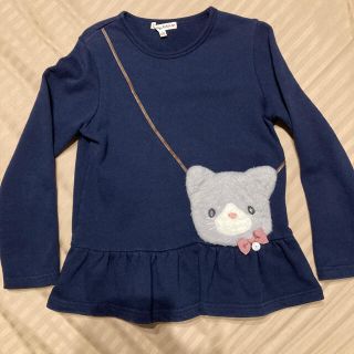 エニィファム(anyFAM)の☆ぷにちゃんママ専用☆エニィファムキッズ120 上着　長袖　ねこ(Tシャツ/カットソー)