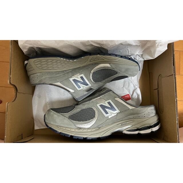 New Balance(ニューバランス)の26センチ　NEW BALANCE M2002R "MULE" GREY メンズの靴/シューズ(サンダル)の商品写真