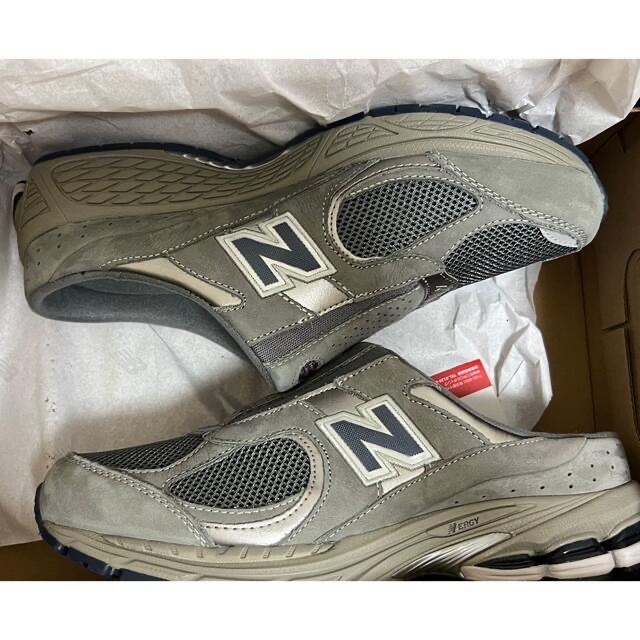 New Balance(ニューバランス)の26センチ　NEW BALANCE M2002R "MULE" GREY メンズの靴/シューズ(サンダル)の商品写真