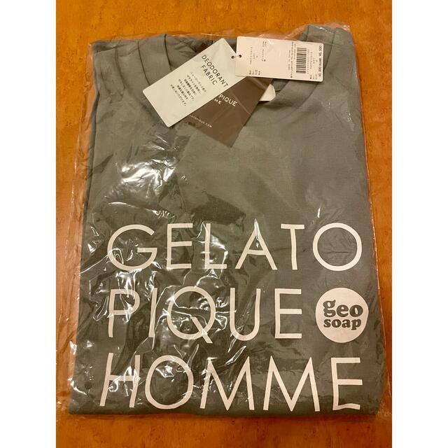 [ジェラート ピケ] 【HOMME】geo soapワンポイントTシャツ&ソープ