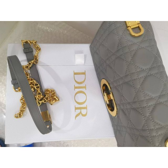 玄関先迄納品 Dior - DIOR CARO ミディアムバッグ ショルダーバッグ