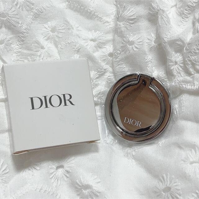 Dior(ディオール)のDior スマホリング♡ スマホ/家電/カメラのスマホアクセサリー(iPhoneケース)の商品写真