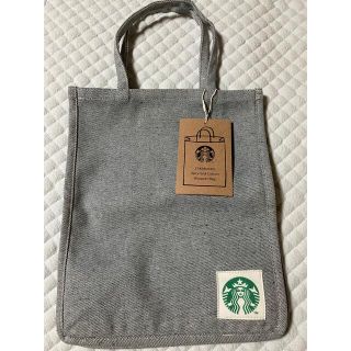 スターバックスコーヒー(Starbucks Coffee)のスターバックス　アップサイクル　コットンショッパーバッグ　デニムブルーS(トートバッグ)