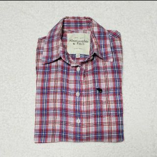 アバクロンビーアンドフィッチ(Abercrombie&Fitch)のアバクロシャツ　レディース M(シャツ/ブラウス(長袖/七分))