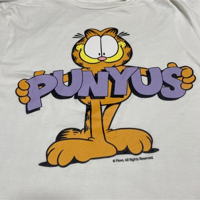 PUNYUS(プニュズ)のPUNYUS プニュズ　ガーフィールド　Garfiled コラボ　半袖Tシャツ レディースのトップス(Tシャツ(半袖/袖なし))の商品写真