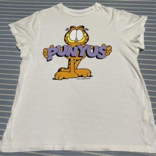 プニュズ(PUNYUS)のPUNYUS プニュズ　ガーフィールド　Garfiled コラボ　半袖Tシャツ(Tシャツ(半袖/袖なし))