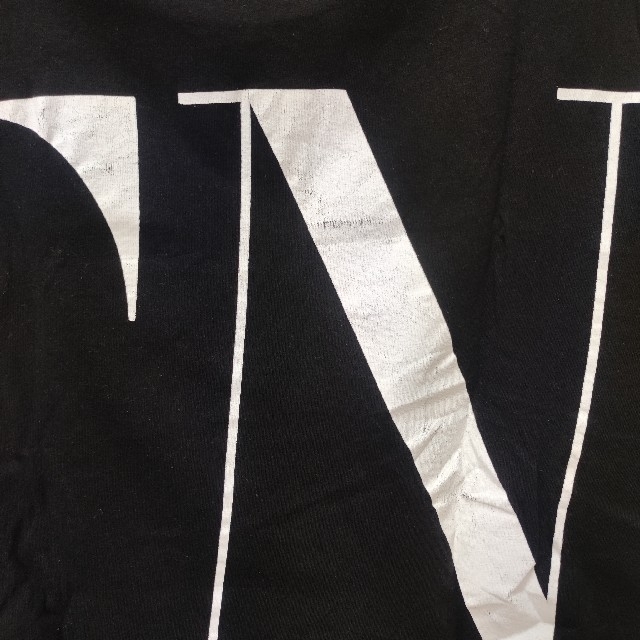 VALENTINO - ヴァレンティノ デカロゴ VLTN Tシャツ ブラックの
