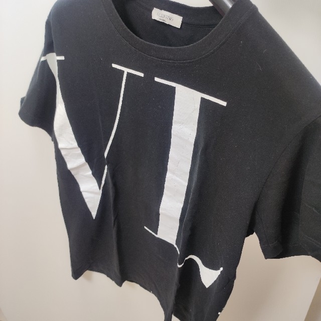 VALENTINO(ヴァレンティノ)のヴァレンティノ デカロゴ VLTN Tシャツ ブラック メンズのトップス(Tシャツ/カットソー(半袖/袖なし))の商品写真
