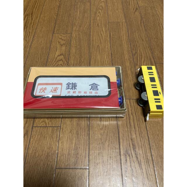 JR東日本　ミニ方向幕　189系M 51編成　赤い電車 エンタメ/ホビーのテーブルゲーム/ホビー(鉄道)の商品写真