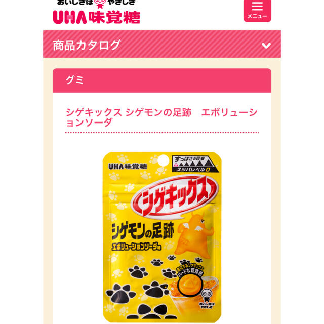 UHA味覚糖(ユーハミカクトウ)のUHA味覚糖　シゲキックス＆狩人めし 食品/飲料/酒の食品(菓子/デザート)の商品写真