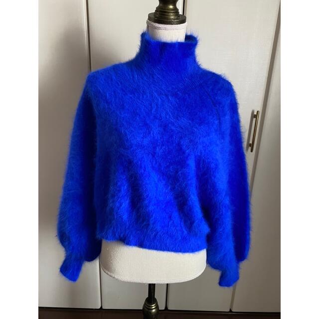 ameri vintage　POPPING COLOR ANGORA KNIT