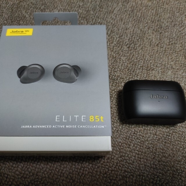 人気アイテム jabra elite 85t titanium black ヘッドフォン