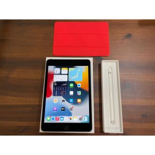 値下中【美品】iPad mini5 64GB セルラー 黒＋難ありペンシル