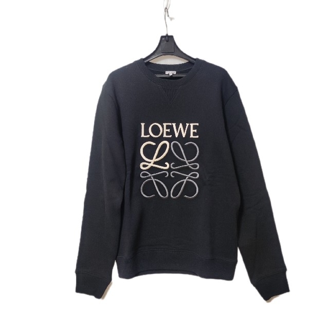 LOEWE アナグラム スウェット ブラック*-