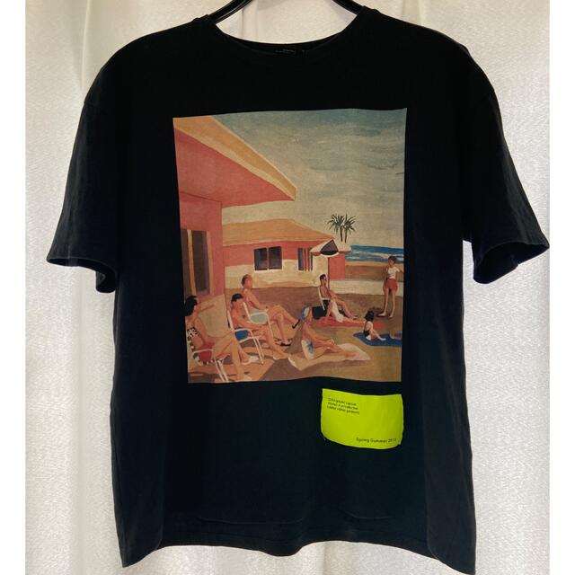 ZARA(ザラ)のZARA プリントTシャツ　sサイズ メンズのトップス(Tシャツ/カットソー(半袖/袖なし))の商品写真