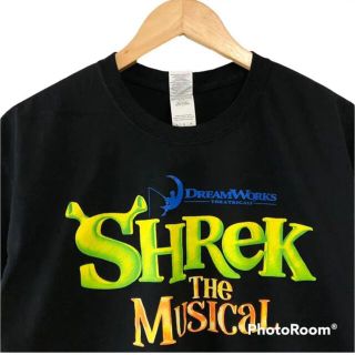 販売カスタムオーダー シュレック L/S Tシャツ レア dreamworks www