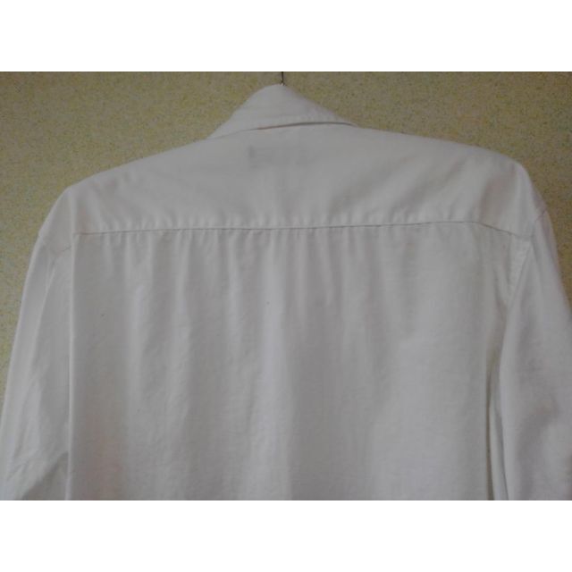 KANGOL(カンゴール)の479【美品】KANGOL 長袖ホワイトシャツ コットン100％ Ⅼサイズ メンズのトップス(シャツ)の商品写真