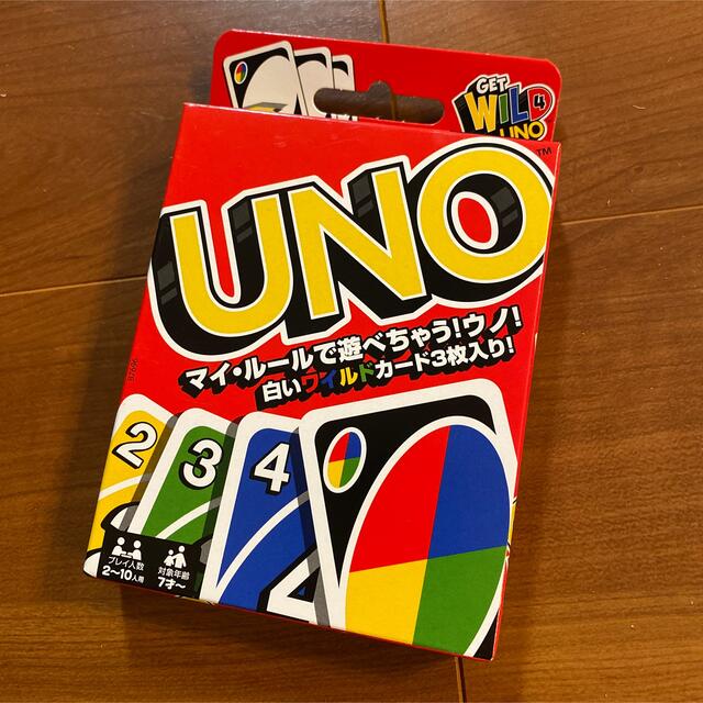 UNO(ウーノ)の新品　未開封　UNO ウノ　カードゲーム エンタメ/ホビーのテーブルゲーム/ホビー(トランプ/UNO)の商品写真