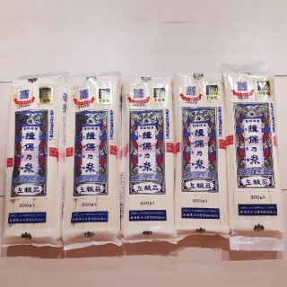 揖保乃糸 手延素麺 上級品300g　5パックセット(麺類)