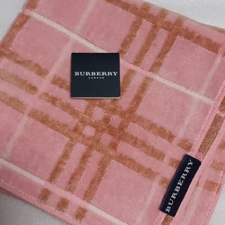 バーバリー(BURBERRY)の値下げ📌バーバリー☆大判タオルハンカチ(ハンカチ)