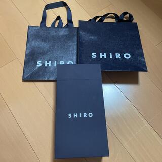 シロ(shiro)のシロのショッパー(ショップ袋)