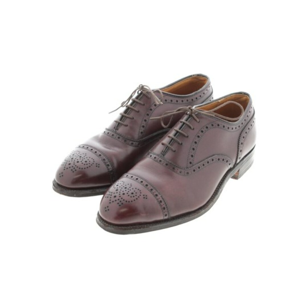 Alden - ALDEN ビジネス・ドレスシューズ 6 1/2(25cm位) エンジ 【古着