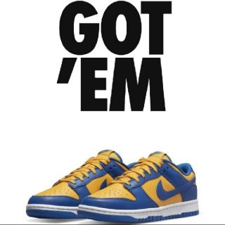 ナイキ(NIKE)のNikeDunk Low 27.5cm ダンクローUCLAウォーリアーズ(スニーカー)