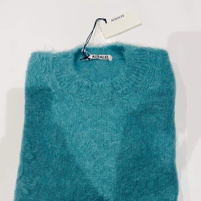 ニット/セーター22AW AURALEE SUPER KID MOHAIR KNIT