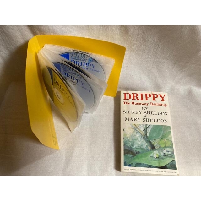 Drippy ドリッピーCDフルセット　ラック付き エンタメ/ホビーの本(語学/参考書)の商品写真