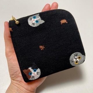 tii様専用【ハンドメイド】L字ファスナーミニ財布&ウエストポーチ(財布)