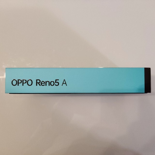 【新品未使用】OPPO Reno5A SIMフリー A1030Pアイスブルー 4