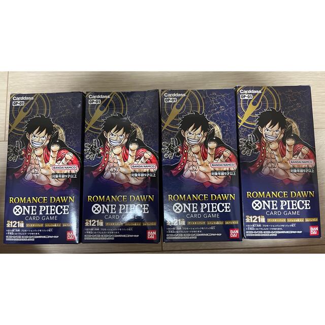 ONE PIECE - ワンピースカードゲーム　4BOX