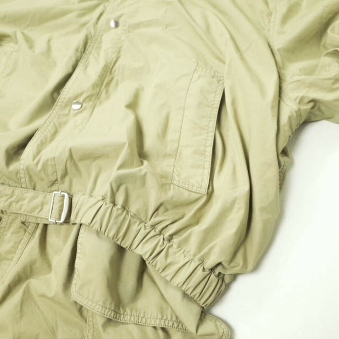 LEMAIRE ルメール 22SS PARACHUTE PARKA パラシュートパーカ X221 CO175 LF726 M PALE KHAKI レイヤード コート アウター【新古品】【LEMAIRE】