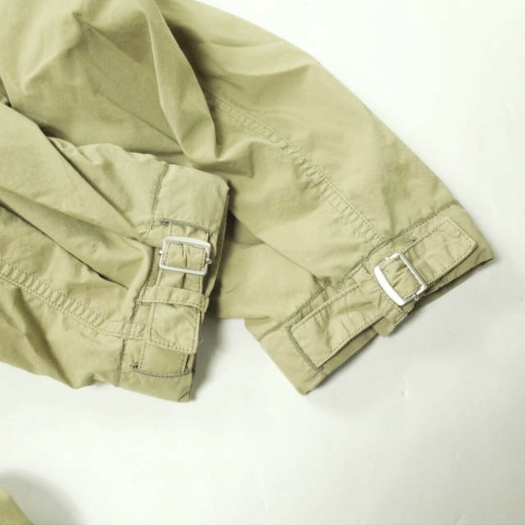 LEMAIRE ルメール 22SS PARACHUTE PARKA パラシュートパーカ X221 CO175 LF726 M PALE KHAKI レイヤード コート アウター【新古品】【LEMAIRE】