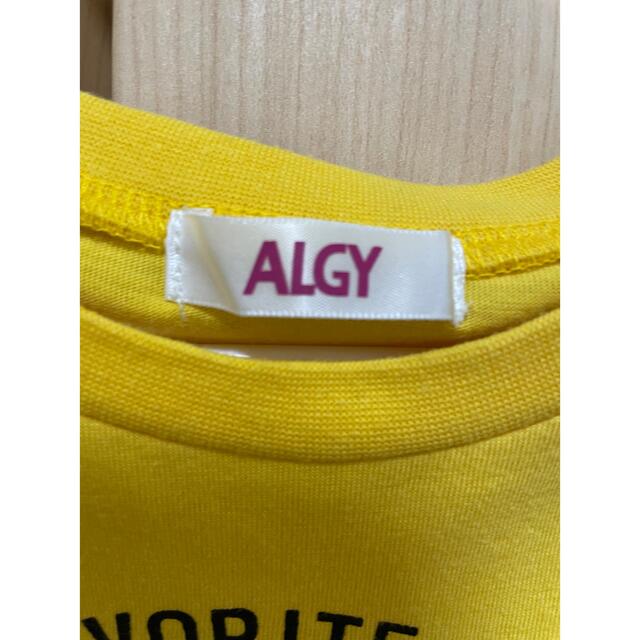 ALGY(アルジー)のALGY★Tシャツ★ＸＳ キッズ/ベビー/マタニティのキッズ服女の子用(90cm~)(Tシャツ/カットソー)の商品写真