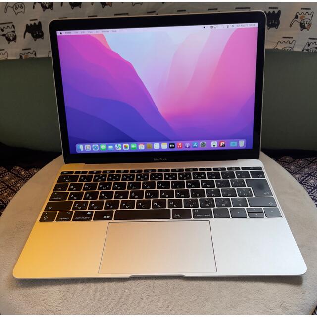 商品詳細変更　MacBook air 12 M3 8GB 256GB 2017