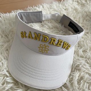 セントアンドリュース(St.Andrews)のセントアンドリュース　サンバイザー　ゴルフウェア パーリーゲイツ(ウエア)