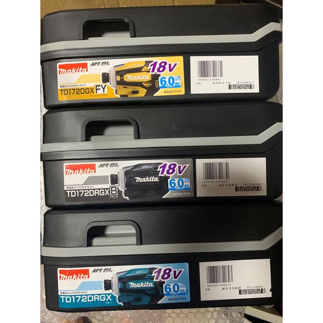 本物 Makita 3台セット マキタ TD172DRGX - 工具 - sanmartinbakery.us
