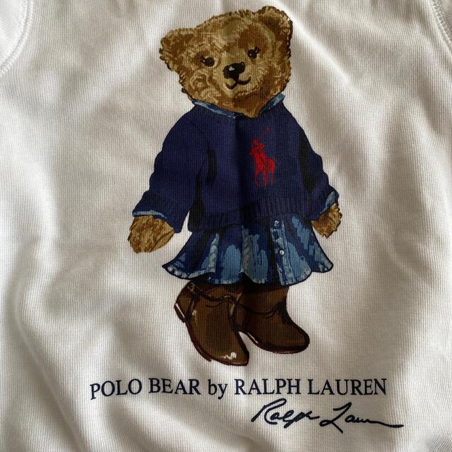 POLO RALPH LAUREN(ポロラルフローレン)の美品！POLO RALPH LAUREN薄手スウェット110cm キッズ/ベビー/マタニティのキッズ服女の子用(90cm~)(Tシャツ/カットソー)の商品写真